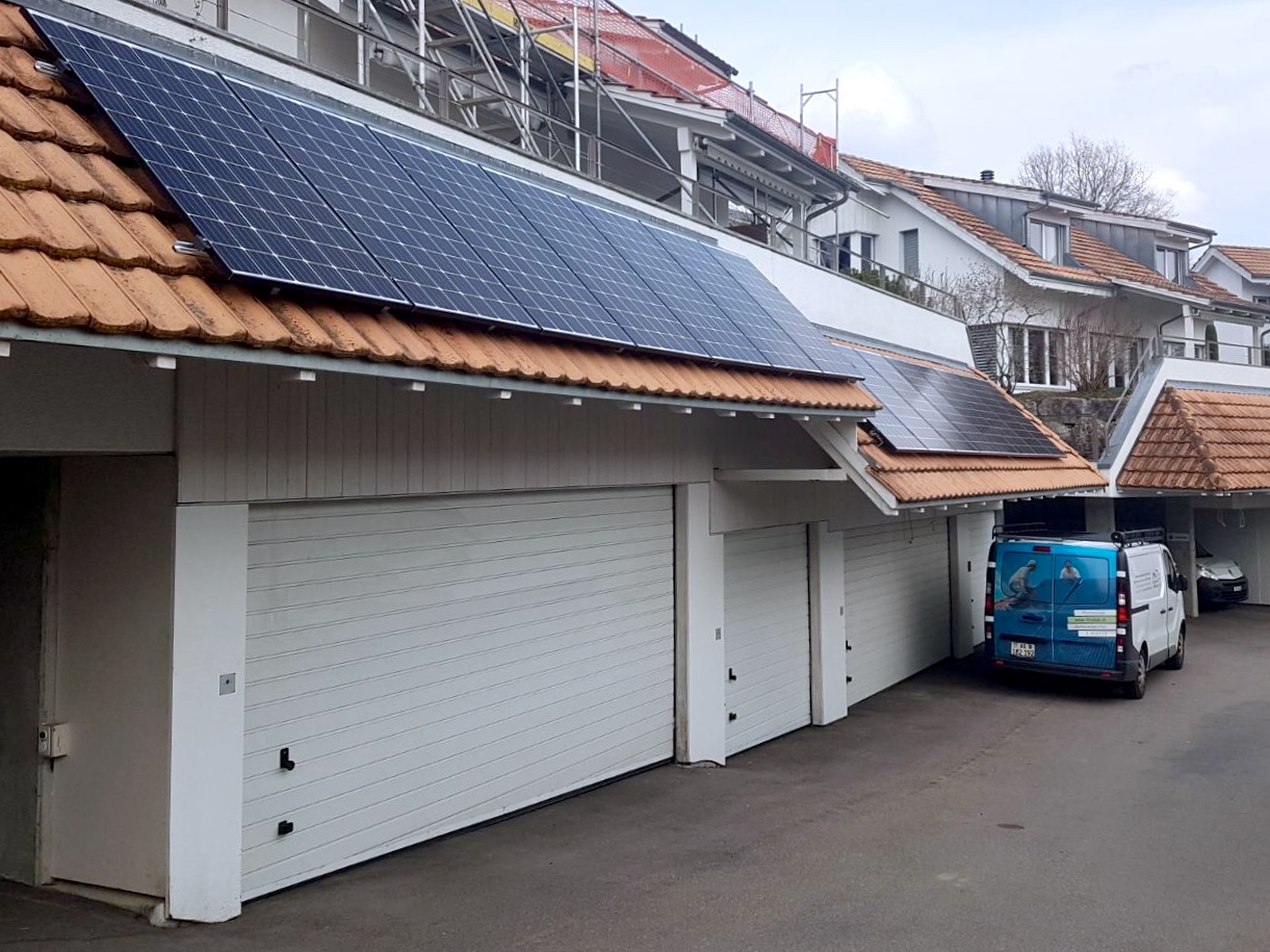 9.9 kWp Aufdach – 5417 Untersiggenthal